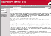 Nottingham Korfball Club - An Interactive site using PHP and MySQL